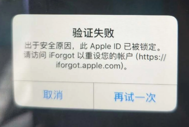 和政iPhone维修分享iPhone上正常登录或使用AppleID怎么办 