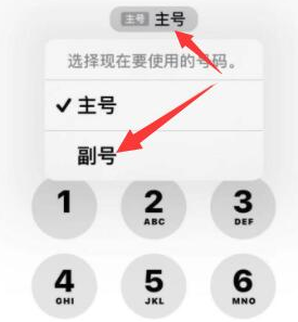 和政苹果14维修店分享iPhone 14 Pro Max使用副卡打电话的方法 